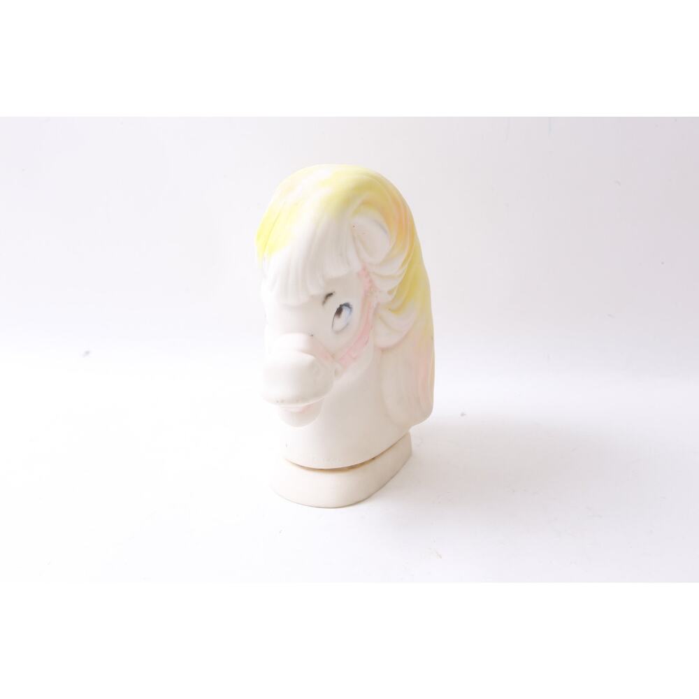 Sanitoy, Squeak Toy, Pony, Potty Trainer, White, Yellow, Figure, 5", Collectible
